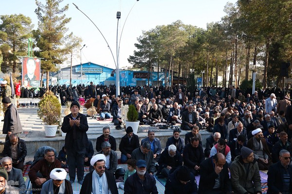 اقامه نماز باران در اصفهان