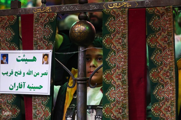 قافله عزاداری حضرت فاطمه‌ زهرا(س) در اصفهان