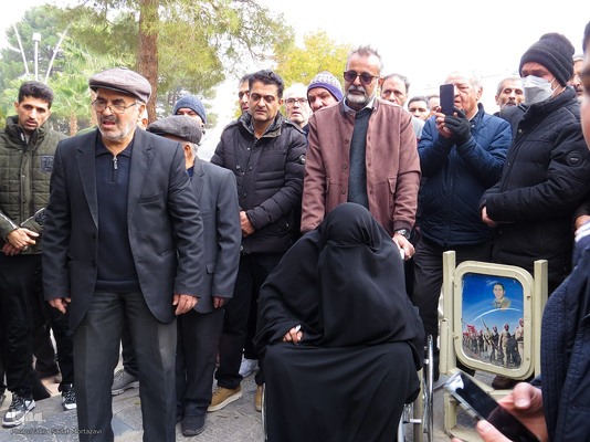 تشییع پیکر مرحوم عبدالجواد عبداللهی در اصفهان