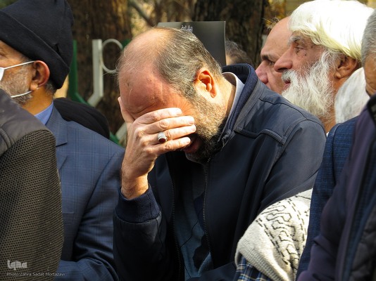 تشییع پیکر مرحوم عبدالجواد عبداللهی در اصفهان