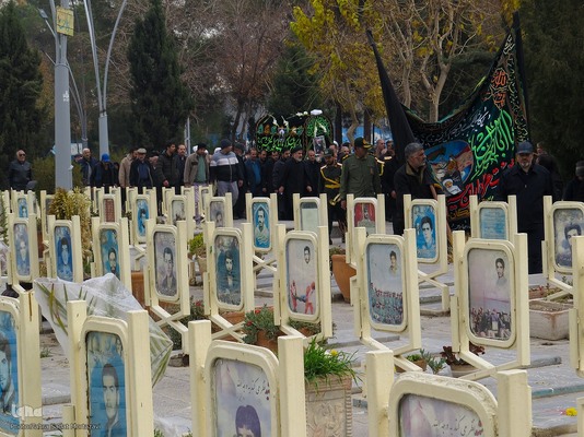 تشییع پیکر مرحوم عبدالجواد عبداللهی در اصفهان