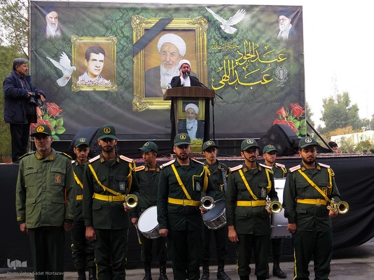 تشییع پیکر مرحوم عبدالجواد عبداللهی در اصفهان