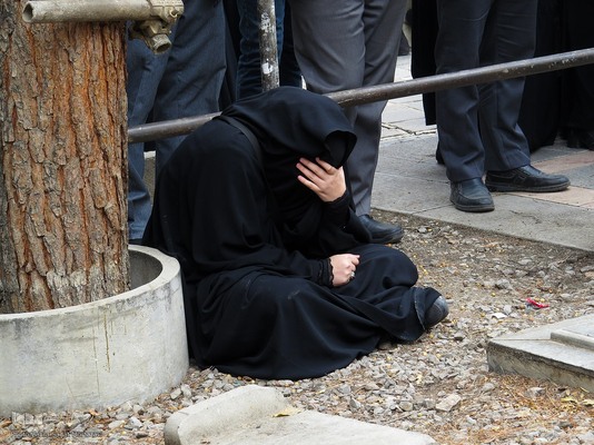 تشییع پیکر مرحوم عبدالجواد عبداللهی در اصفهان