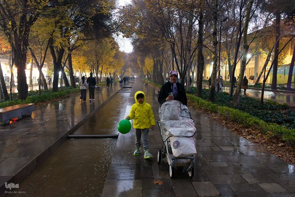 نغمه باران در اصفهان