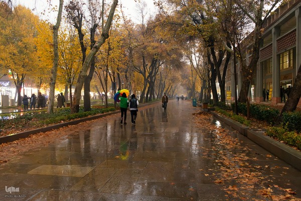 نغمه باران در اصفهان