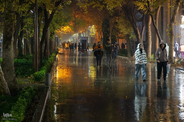 نغمه باران در اصفهان