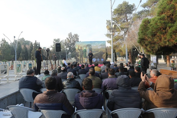 ویژه‌برنامه «مسیح راننده» در گلستان شهدای اصفهان
