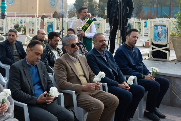 ویژه‌برنامه «مسیح راننده» در گلستان شهدای اصفهان