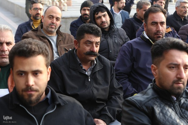 ویژه‌برنامه «مسیح راننده» در گلستان شهدای اصفهان