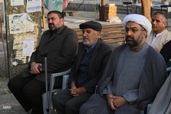 ویژه‌برنامه «مسیح راننده» در گلستان شهدای اصفهان