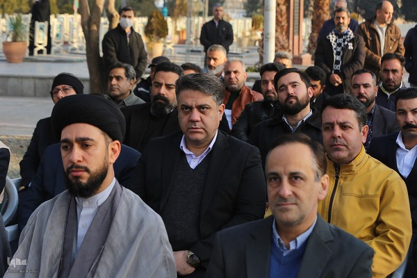 ویژه‌برنامه «مسیح راننده» در گلستان شهدای اصفهان