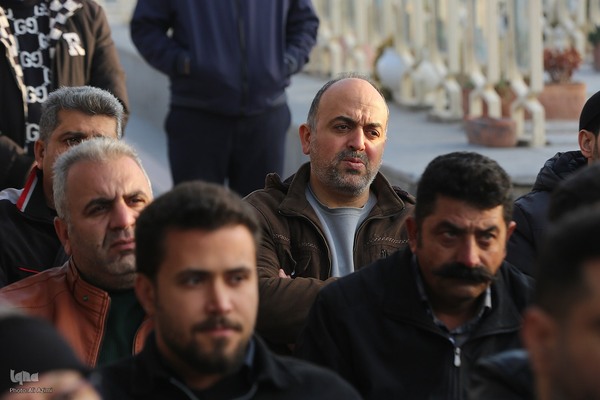 ویژه‌برنامه «مسیح راننده» در گلستان شهدای اصفهان