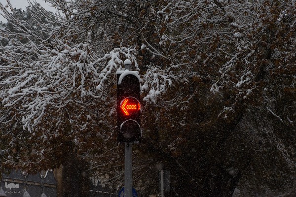 اصفهان در آغوش برف