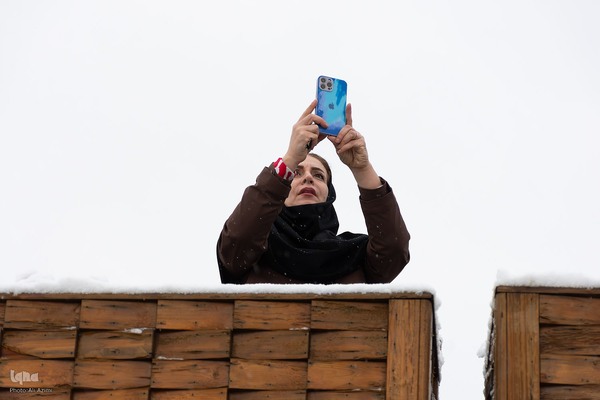 اصفهان در آغوش برف