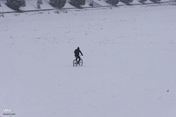 اصفهان در آغوش برف