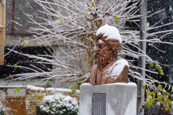 اصفهان در آغوش برف