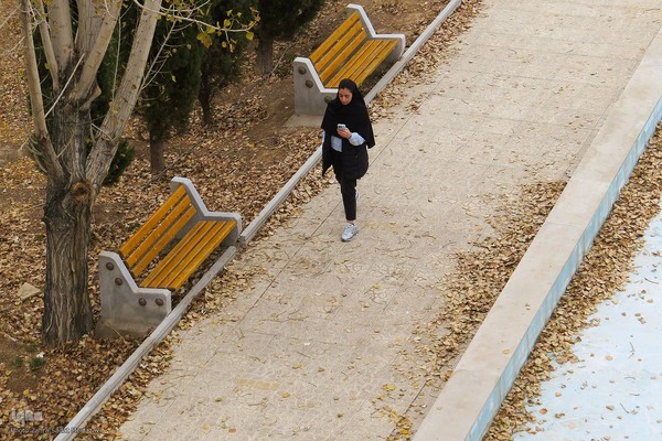 آخرین روز‌های پاییز در دانشگاه اصفهان