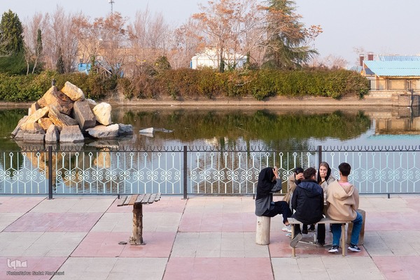 آخرین روز‌های پاییز در دانشگاه اصفهان