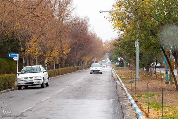 آخرین روز‌های پاییز در دانشگاه اصفهان