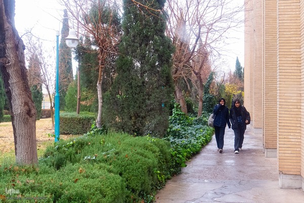 آخرین روز‌های پاییز در دانشگاه اصفهان