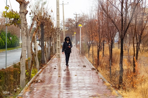 آخرین روز‌های پاییز در دانشگاه اصفهان