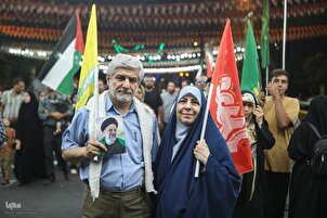 Les courageux Iraniens participent aux célébrations de Ghadir à travers l'Iran