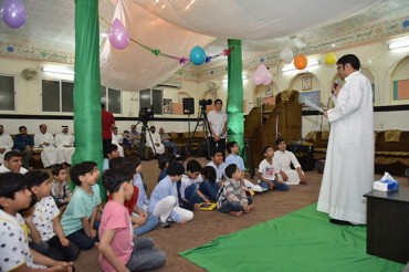 Gli sciiti dell'Arabia saudita festeggiano la nascita di Fatima Zahra(SA)