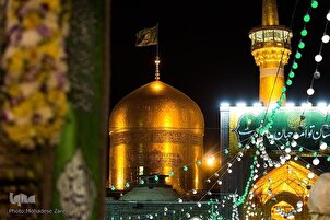 Sa mga Larawan: Damabana g Imam Reza sa Bisperas ng Kanyang Anibersaryo ng Kapanganakan