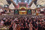  په کربلا کې د صفر ې د میاشتې د وروستي جمعې د شپې  ولوله او پرتم (انځورونه)