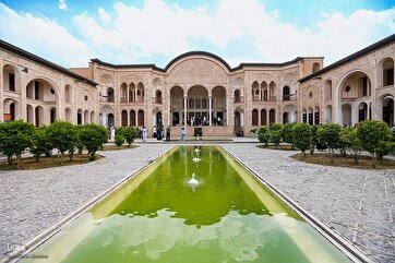 Исторический дом Табатабаи в Кашане, Иран