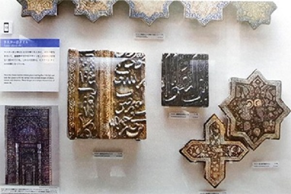 Japonya Müzesi'nde Kur’an ayetleriyle süslenmiş mihrab sergileniyor