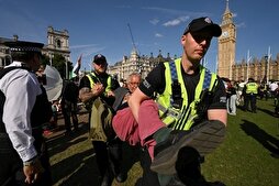 Londra’da Filistin'e destek yürüyüşü: Çok sayıda kişi gözaltına alındı
